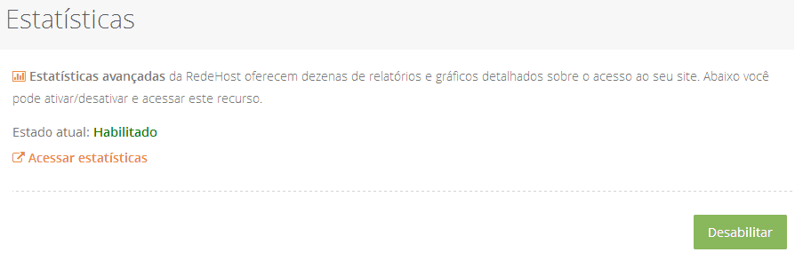 Clique em acessar